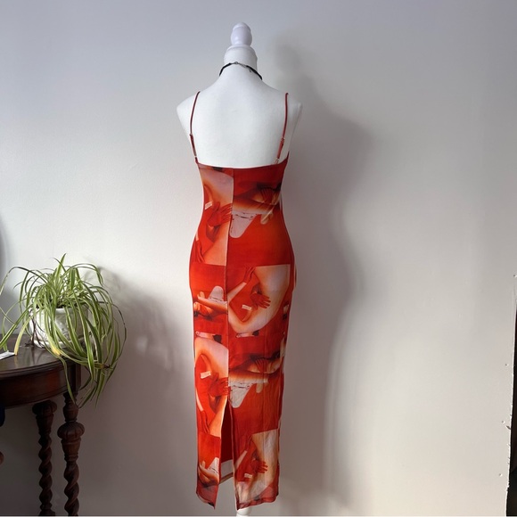 Tiger Mist Womens Maxi Bodycon Dress sz XS baddie - Picture 5 of 8